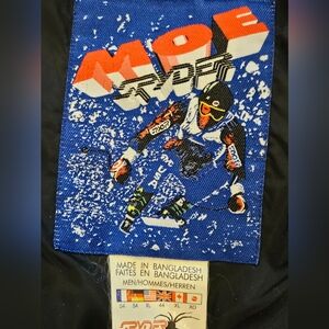 Vintage Spyder XT Tommy Moe Series Red Ski Snowboard Jacket Down puffer vest XL.